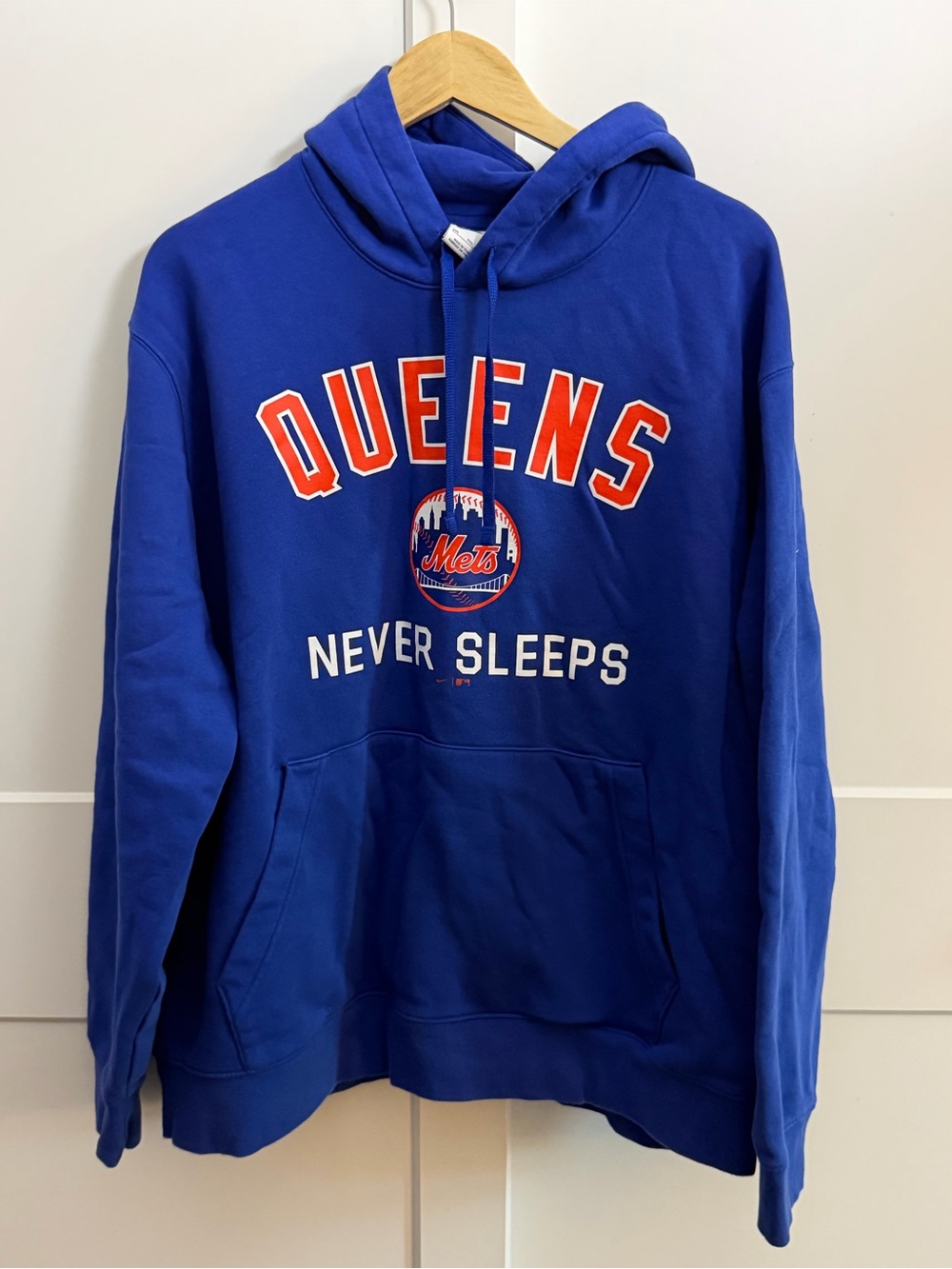 Nike New York Mets Queens Never Sleeps Hoodie XXL